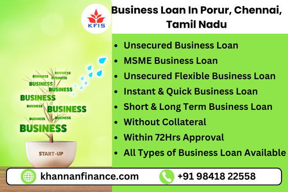 Business Loan In Porur